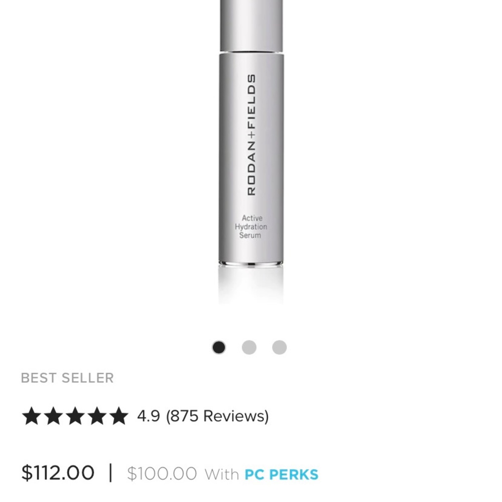 New Rodan and Fields Hydration Serum